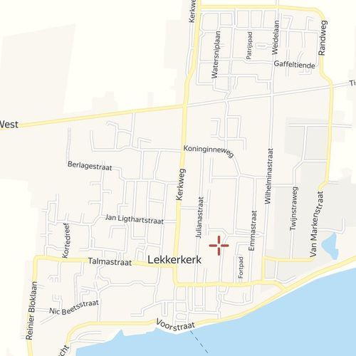 Losliggend dakleer op plat dak in Lekkerkerk